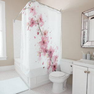 Cherry Blossom Sakura Pink White Pastel Floral