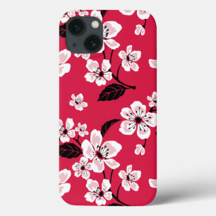 CHERRY BLOSSOM - SAKURA (RED) iPhone 13 CASE