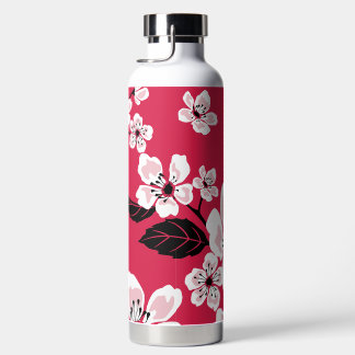 CHERRY BLOSSOM - SAKURA (RED) WATER BOTTLE