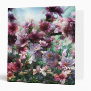 Cherry Blossom Splash Flowers Binder
