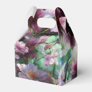 Cherry Blossom Splash Flowers Favor Box