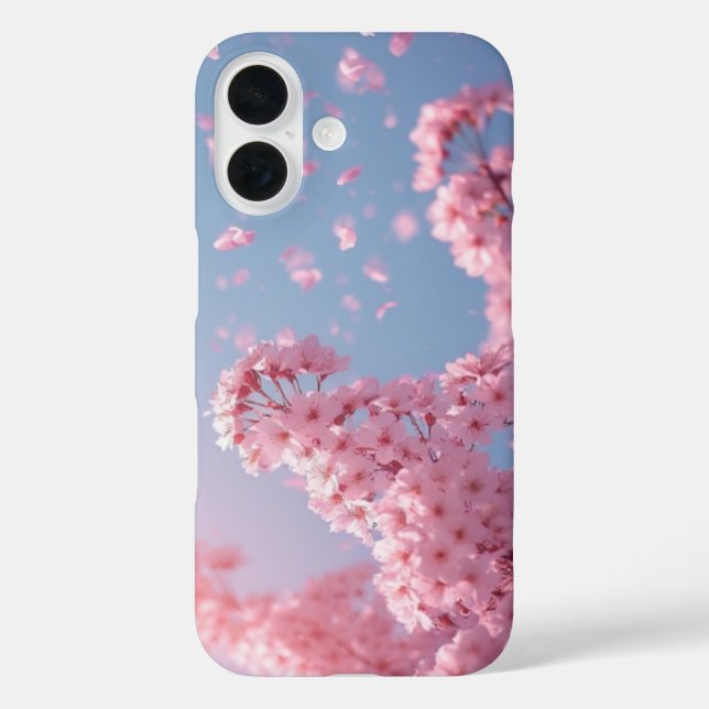 Cherry Blossom Spring – Soft Pink Floral Art Case-Mate iPhone Case (Back)