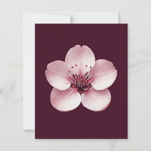 Cherry Blossom Stationery (Front)