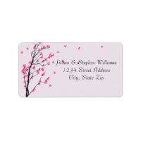 Cherry Blossom Stem - Address Labels