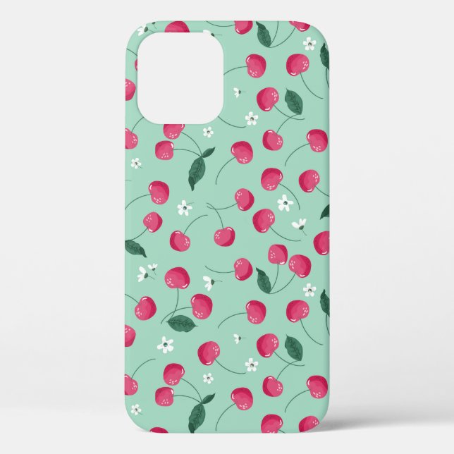 Cherry Blossom: Summer Festive Design Case-Mate iPhone Case (Back)