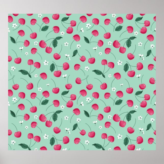 Cherry Blossom: Summer Festive Design Poster (Front)
