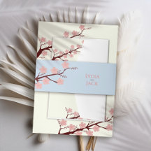 Cherry Blossom Themed Wedding