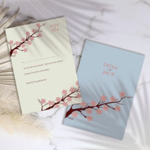 Cherry Blossom Themed Wedding