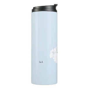 cherry blossom thermal tumbler