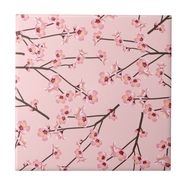 Cherry Blossom Tile (Front)