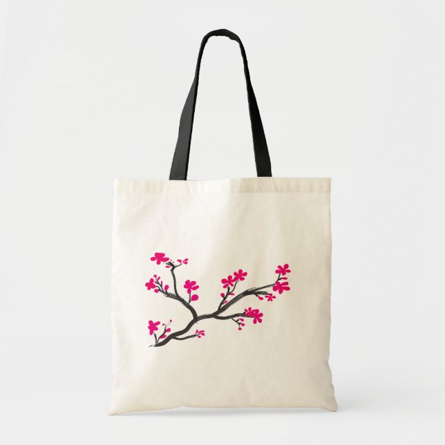 cherry blossom tote bag (Front)