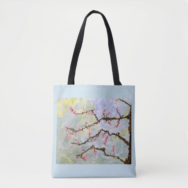 Cherry Blossom Tote Bag (Front)