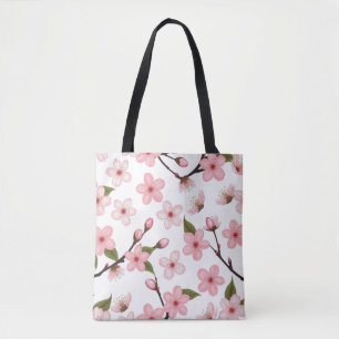 Cherry blossom tote bag