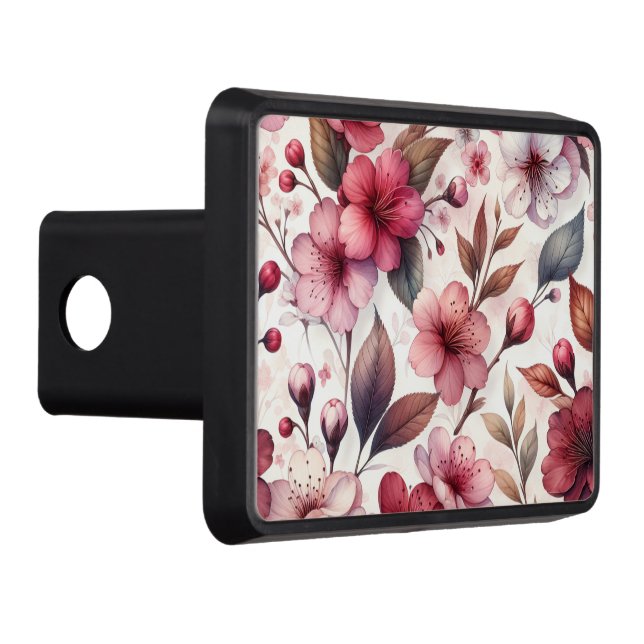 Cherry Blossom Trailer Hitch Cover (Right)