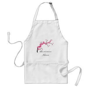 Cherry Blossom Tree Branch Customizable Apron