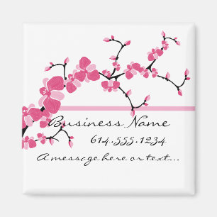 Cherry Blossom Tree Branch Customizable Magnet