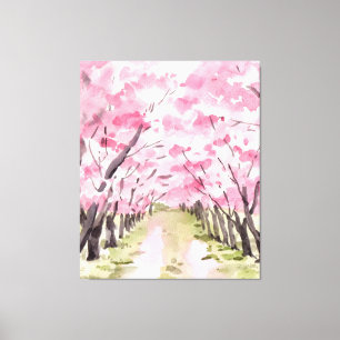 Cherry Blossom Tree Connection Wall Art