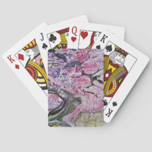 Cherry Blossom Tree Playing cards