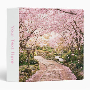 Cherry Blossom Trees Binder