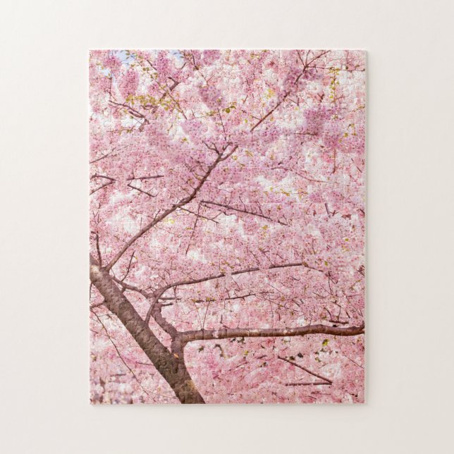 Cherry Blossom Trees Jigsaw Puzzle (Vertical)