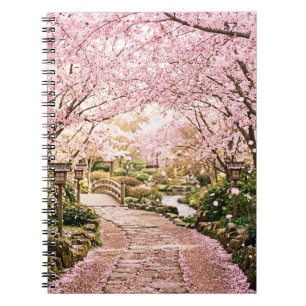 Cherry Blossom Trees Notebook