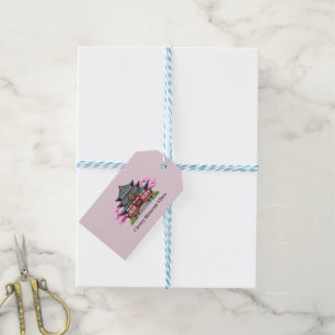 Cherry Blossom Vibes Sakura Sticker Pack Rectangle Gift Tags