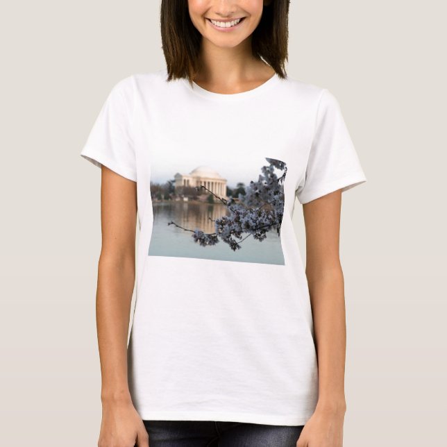 Cherry Blossom Washington DC T-Shirt (Front)