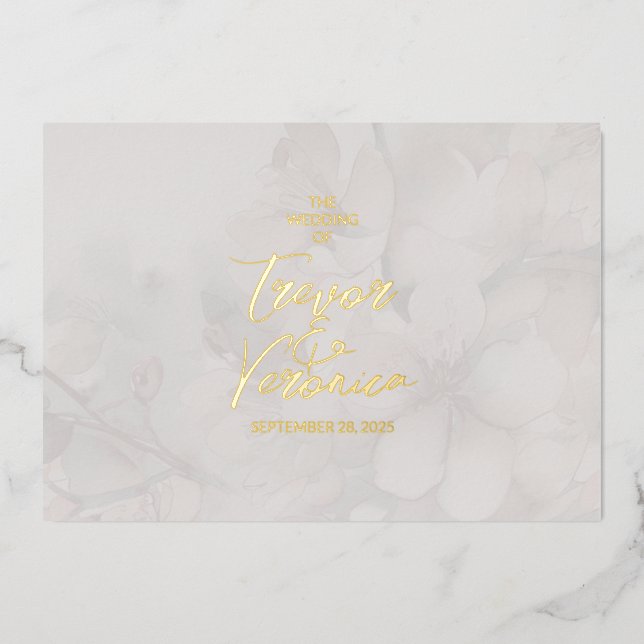 Cherry Blossom Wedding (Front)