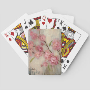 Cherry Blossoms and Branch Playing Cards