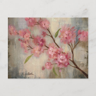 Cherry Blossoms and Branch Postcard
