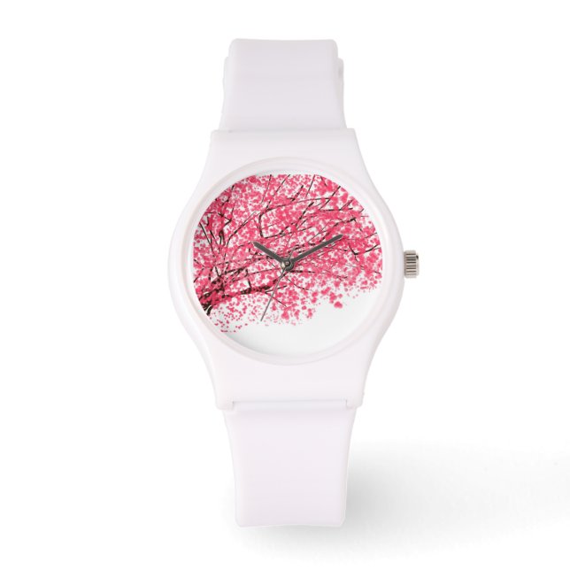 Cherry Blossoms and Branches Watch (Front)