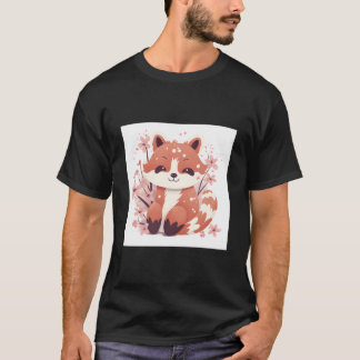 Cherry Blossoms And Red Pandas Elevate Your Style  T-Shirt