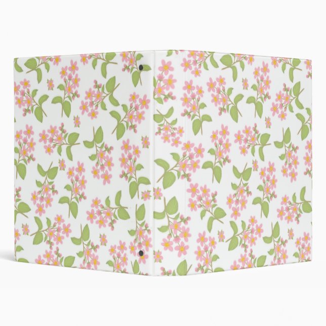 Cherry Blossoms Avery Binder (Background)
