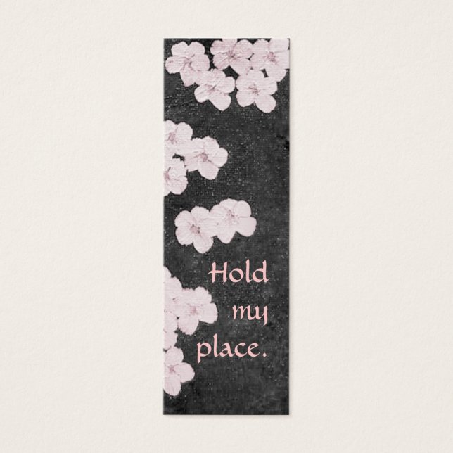 Cherry Blossoms Bookmark (Front)