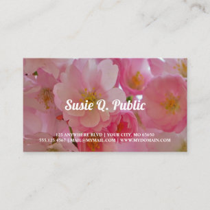 Cherry Blossoms Business Card
