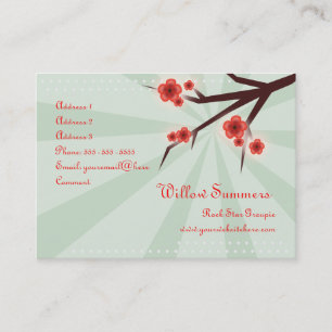 Cherry Blossoms Business Card