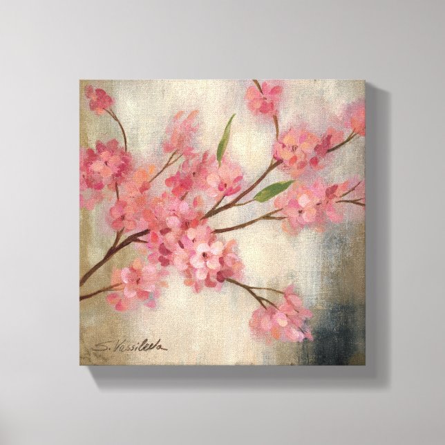 Cherry Blossoms Canvas Print (Front)