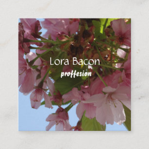 Cherry Blossoms Carte de visite personnalisé