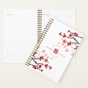 Cherry Blossoms & Double Happiness Chinese Wedding Planner