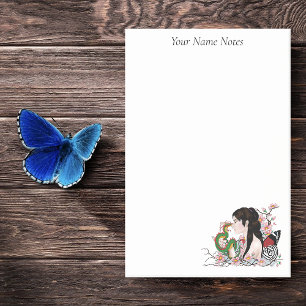 Cherry Blossoms Fairy Dragon Friendship Post-it Notes