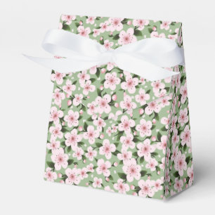 Cherry Blossoms Floral Favor Box