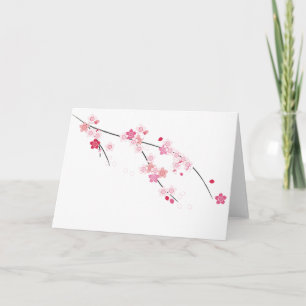 Cherry Blossoms Greeting Card
