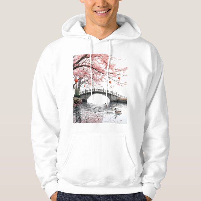 Cherry Blossoms Hoodie (Front)