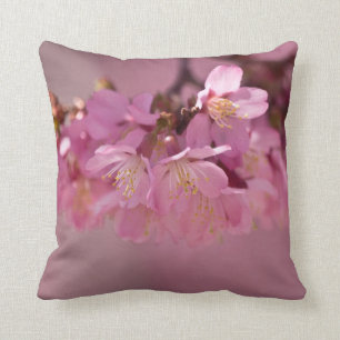 Cherry Blossoms Hot Spring  2012 Throw Pillow