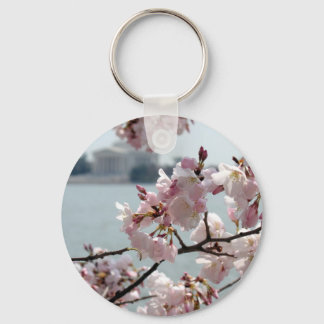 Cherry Blossoms in Washington DC Keychain