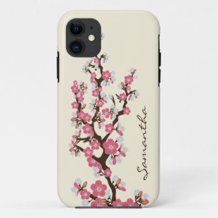 Cherry Blossoms iPhone 5 Coque-Mate Coque (rose)