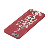 Cherry Blossoms iPhone 6 Case (red) (Bottom)