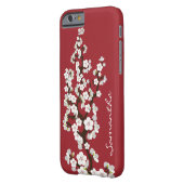 Cherry Blossoms iPhone 6 Case (red) (Back Left)
