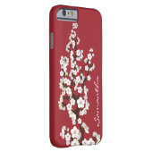 Cherry Blossoms iPhone 6 Case (red) (Back/Right)