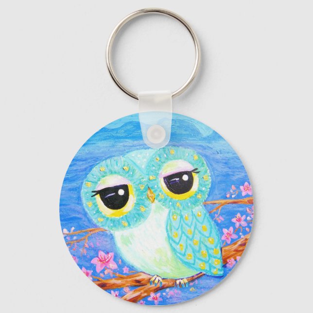 Cherry Blossoms Keychain (Front)